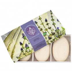 La Florentina Lavender Zestaw 3 mydeł 3x150g
